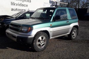 Mitsubishi Pajero Pinin 1.8GDI 88kW stříbrno - zelené CZ